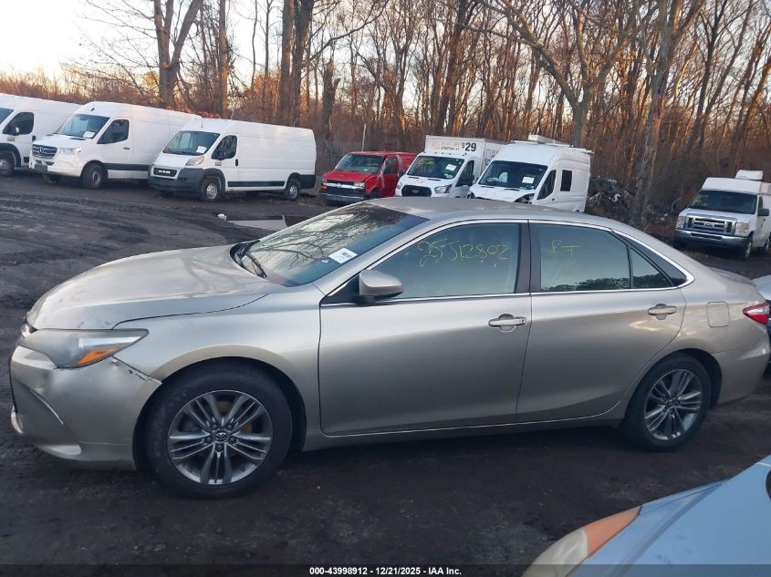 2015 Toyota Camry Se VIN: 4T1BF1FK9FU079431 Lot: 43998912