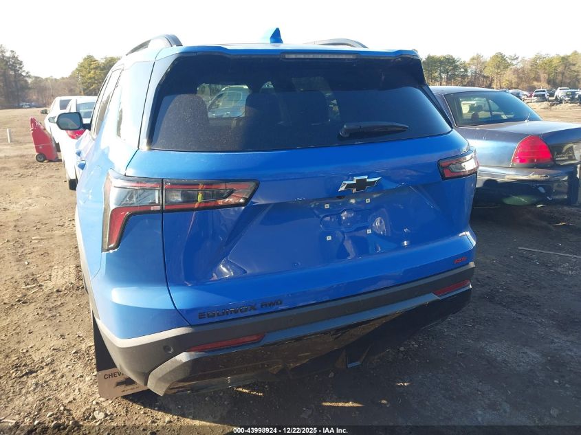 2025 Chevrolet Equinox Awd Rs VIN: 3GNAXTEG3SL187271 Lot: 43998924