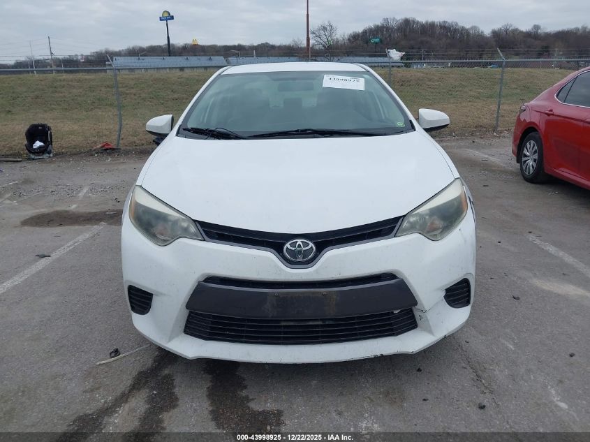 2015 Toyota Corolla Le VIN: 2T1BURHE1FC310917 Lot: 43998925