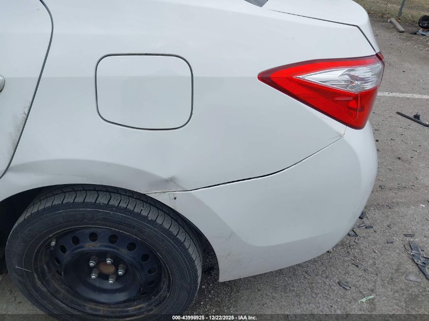 2015 Toyota Corolla Le VIN: 2T1BURHE1FC310917 Lot: 43998925