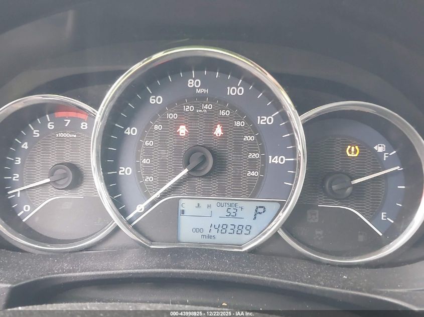 2015 Toyota Corolla Le VIN: 2T1BURHE1FC310917 Lot: 43998925