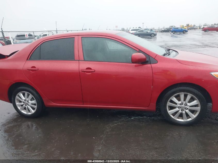 2010 Toyota Corolla Le VIN: 2T1BU4EE2AC365246 Lot: 43998942