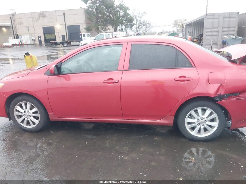 2010 Toyota Corolla Le VIN: 2T1BU4EE2AC365246 Lot: 43998942