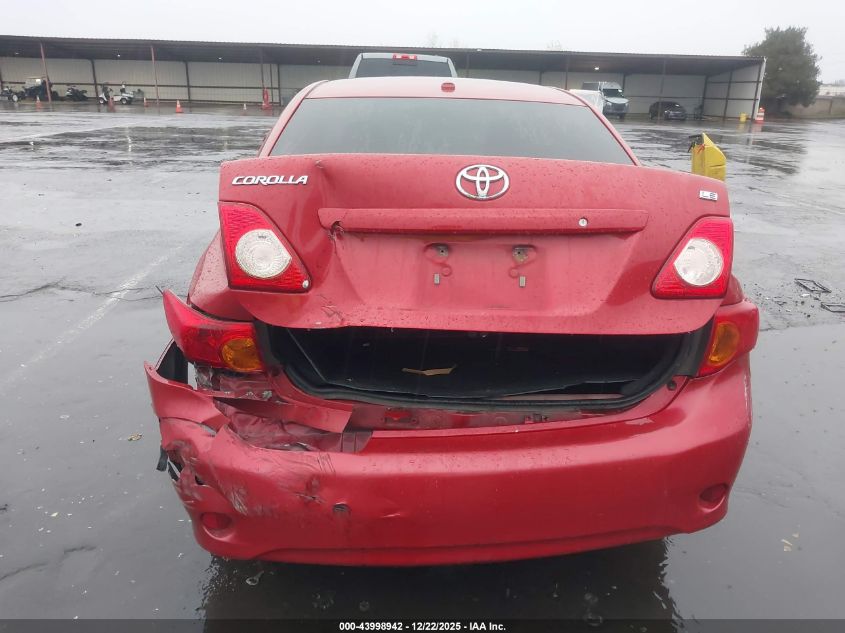 2010 Toyota Corolla Le VIN: 2T1BU4EE2AC365246 Lot: 43998942