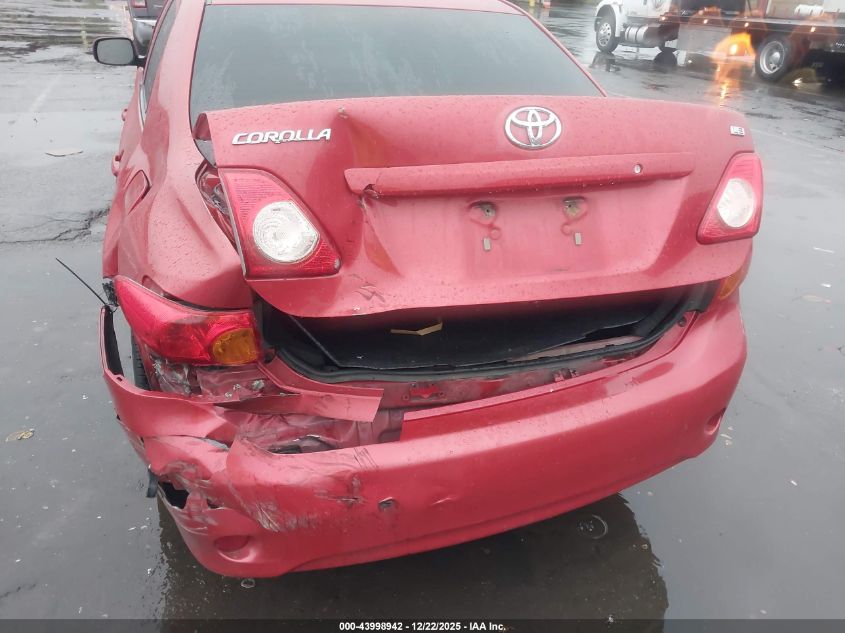 2010 Toyota Corolla Le VIN: 2T1BU4EE2AC365246 Lot: 43998942