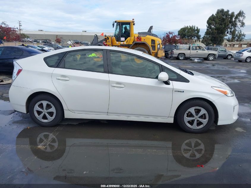 2013 Toyota Prius Two VIN: JTDKN3DU6D5629831 Lot: 43999000