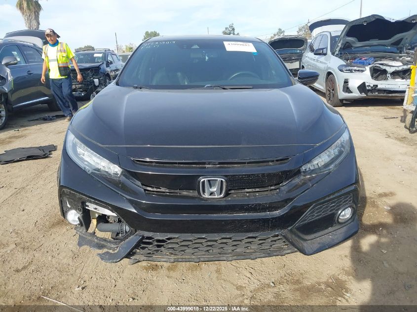 2018 Honda Civic Sport Touring VIN: SHHFK7H9XJU426618 Lot: 43999015