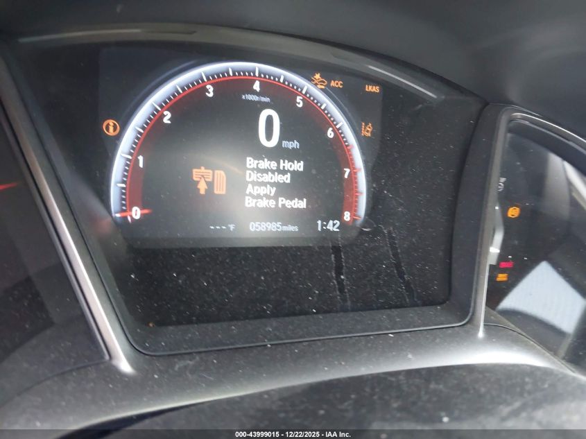 2018 Honda Civic Sport Touring VIN: SHHFK7H9XJU426618 Lot: 43999015