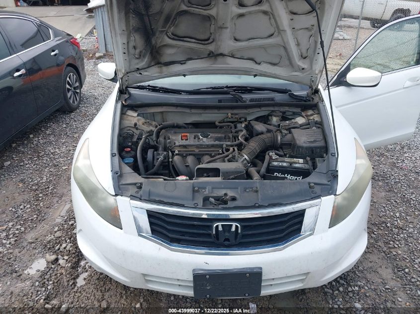 2008 Honda Accord 2.4 Lx VIN: 1HGCP26398A108260 Lot: 43999037