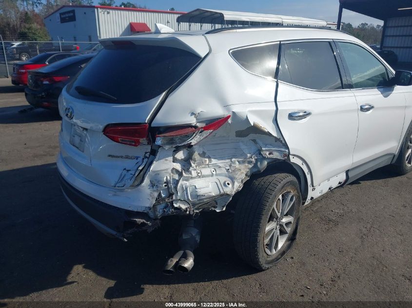 2016 Hyundai Santa Fe Sport 2.0L Turbo VIN: 5XYZU3LA1GG319560 Lot: 43999065