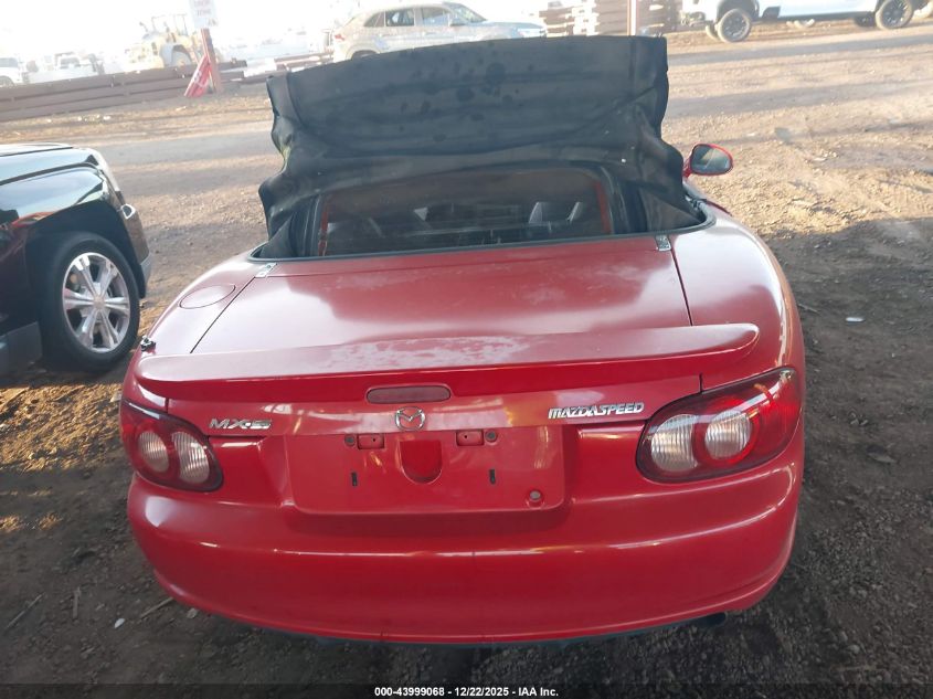 2004 Mazda Mazdaspeed Mx-5 Miata Cloth VIN: JM1NB354640409848 Lot: 43999068