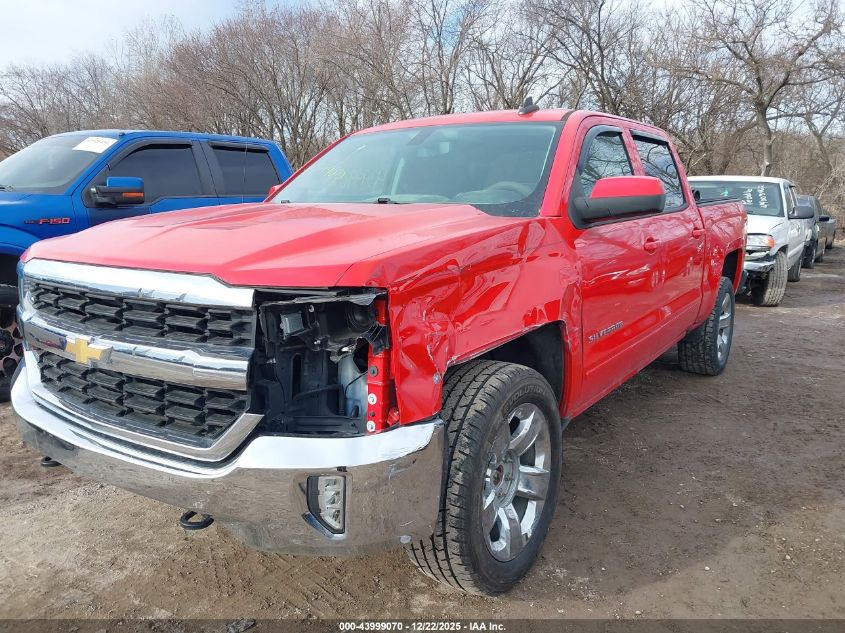 2018 Chevrolet Silverado 1500 1Lt VIN: 3GCUKRER0JG288560 Lot: 43999070