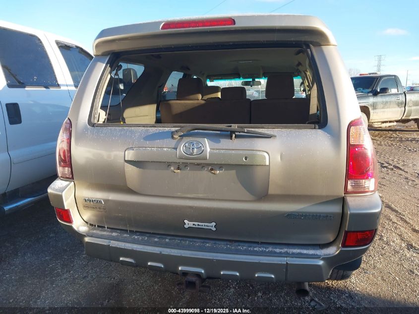 2005 Toyota 4Runner Sr5 V6 VIN: JTEBU14R350078495 Lot: 43999098