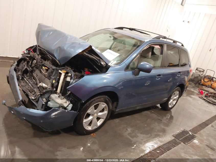 2015 Subaru Forester 2.5I Premium VIN: JF2SJADC0FH554294 Lot: 43999104