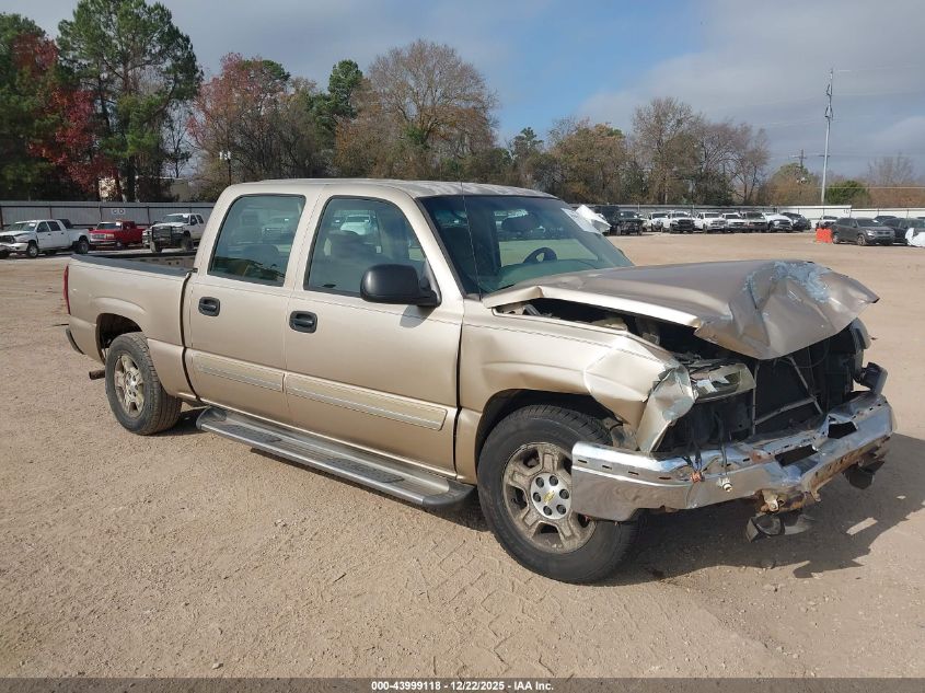 2006 Chevrolet Silverado 1500 Ls VIN: 2GCEC13V361205836 Lot: 43999118