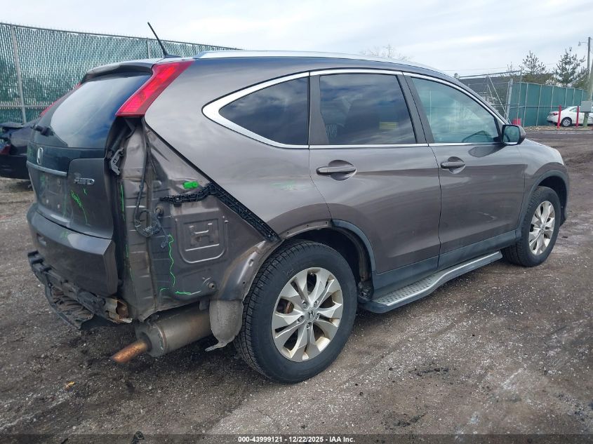 2012 Honda Cr-V Ex-L VIN: 5J6RM4H79CL011922 Lot: 43999121