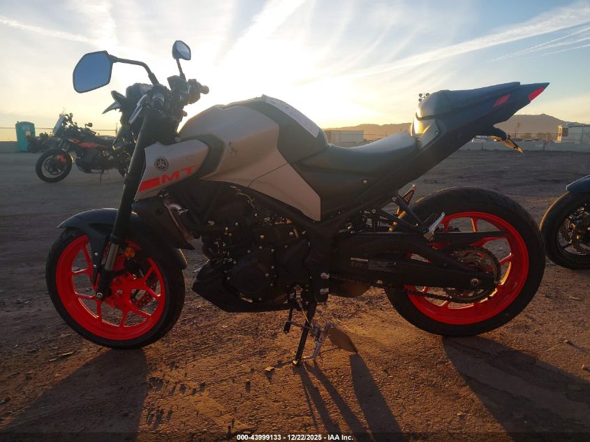 2020 Yamaha Mt-03 VIN: MH3RH20Y7LK002355 Lot: 43999133