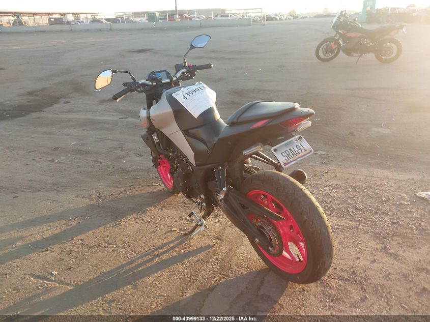 2020 Yamaha Mt-03 VIN: MH3RH20Y7LK002355 Lot: 43999133