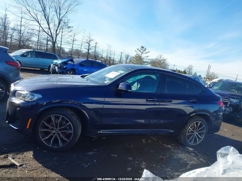 2024 BMW X4 xDrive30I VIN: 5UX33DT07R9X51868 Lot: 43999134