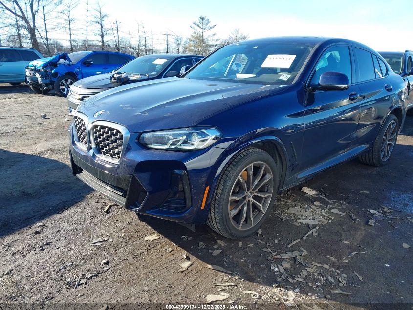 2024 BMW X4 xDrive30I VIN: 5UX33DT07R9X51868 Lot: 43999134