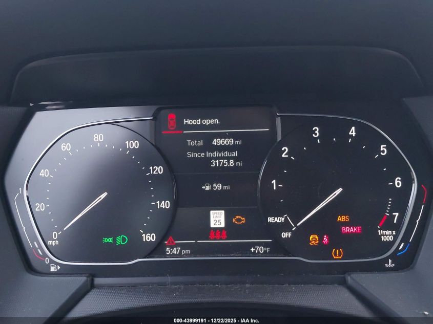 2021 BMW 228I Gran Coupe Sdrive VIN: WBA53AK00M7H40306 Lot: 43999191