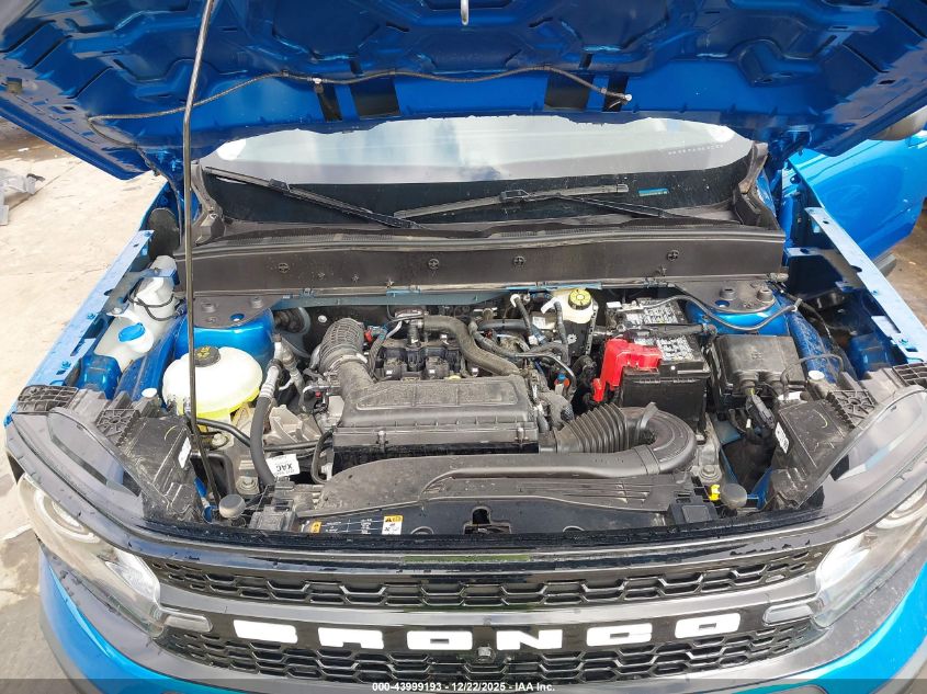 2025 Ford Bronco Sport Outer Banks VIN: 3FMCR9CN4SRE71081 Lot: 43999193