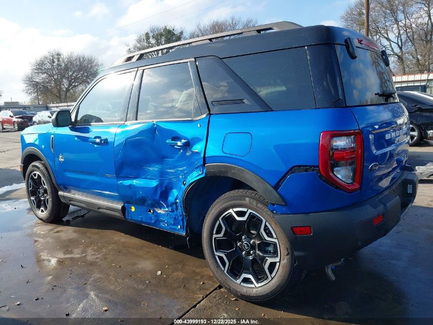 2025 Ford Bronco Sport Outer Banks VIN: 3FMCR9CN4SRE71081 Lot: 43999193