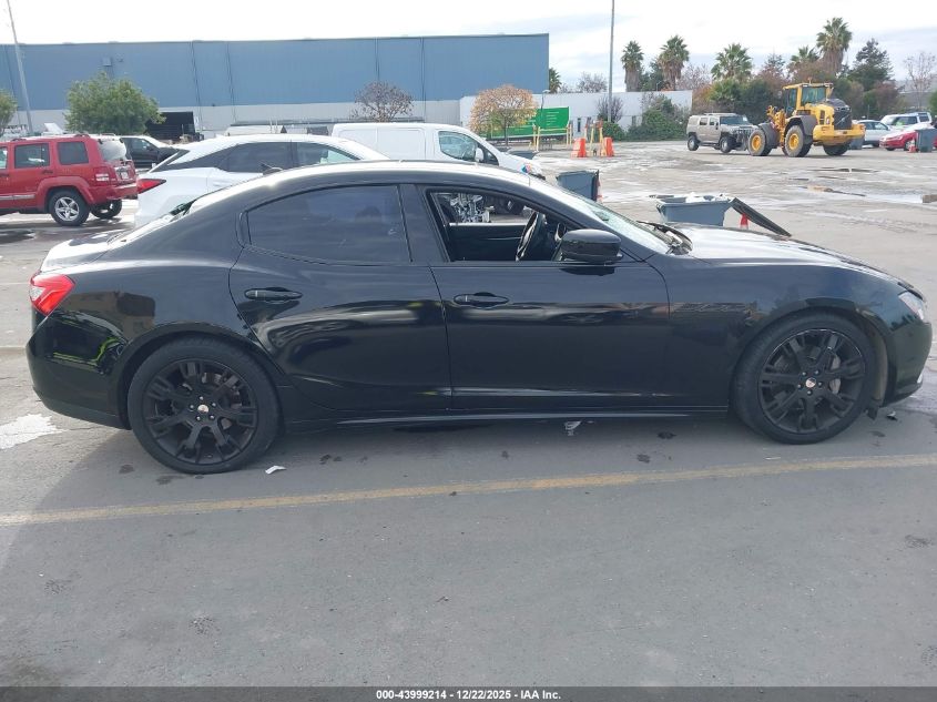 2014 Maserati Ghibli VIN: ZAM57XSA7E1122335 Lot: 43999214