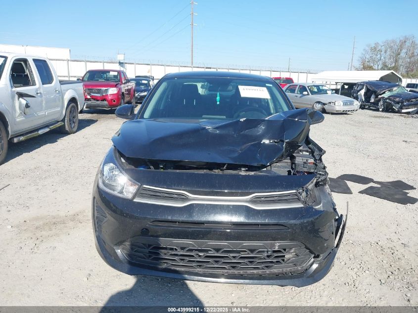 2022 Kia Rio Lx VIN: 3KPA24AD3NE441756 Lot: 43999215