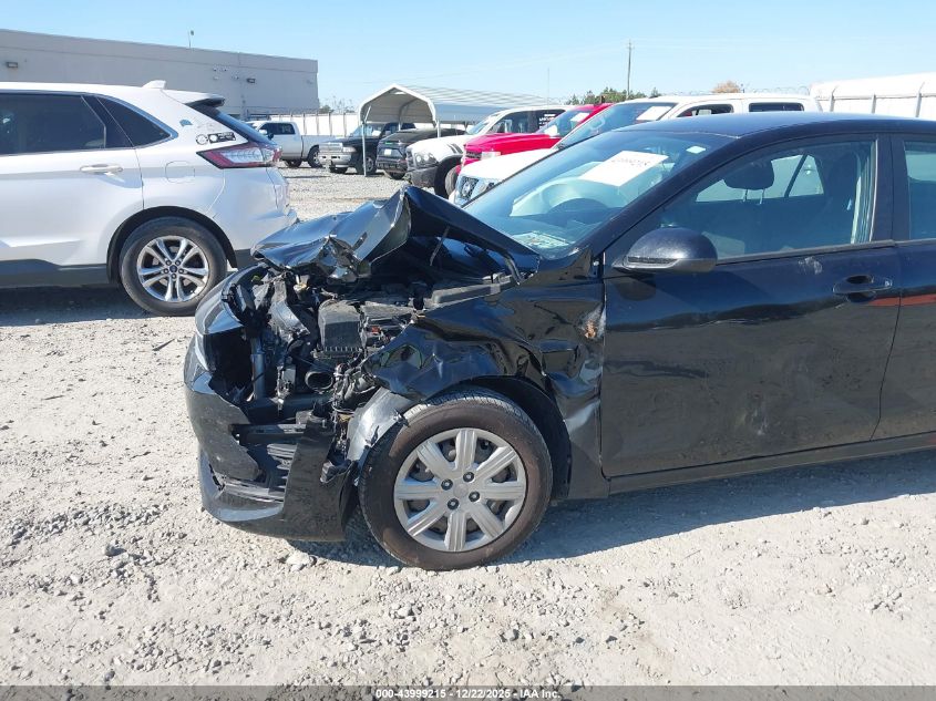 2022 Kia Rio Lx VIN: 3KPA24AD3NE441756 Lot: 43999215