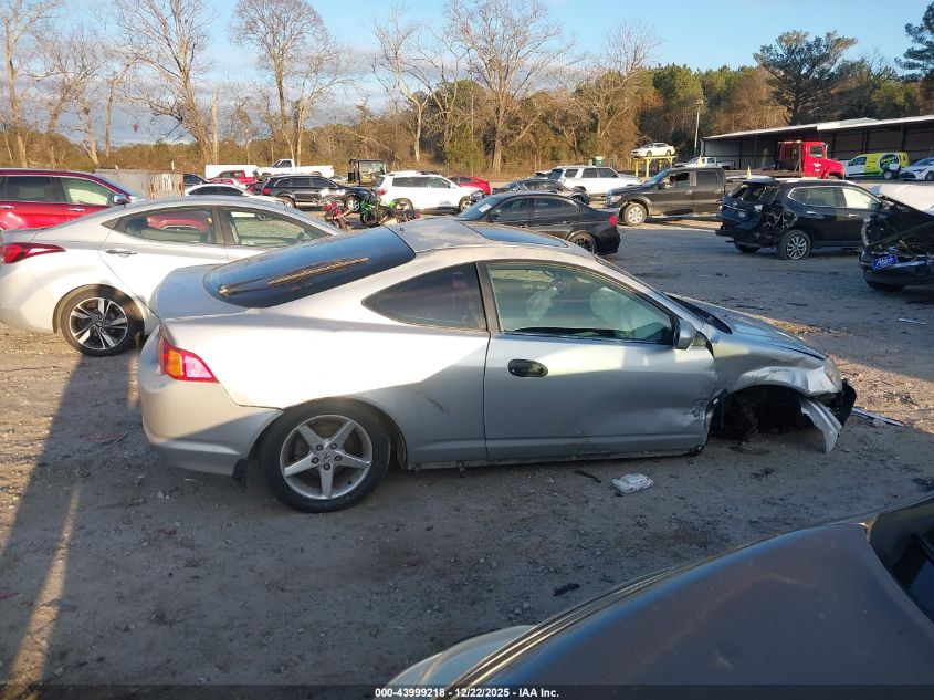 2002 Acura Rsx VIN: JH4DC54892C001525 Lot: 43999218