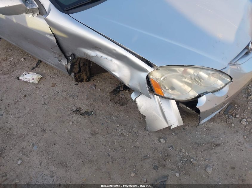 2002 Acura Rsx VIN: JH4DC54892C001525 Lot: 43999218