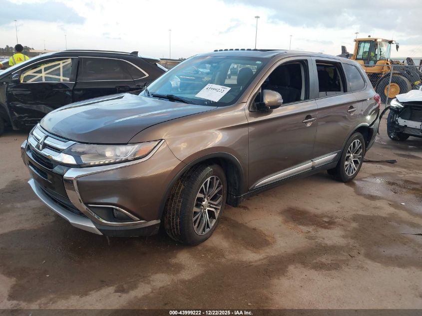 2018 Mitsubishi Outlander Se VIN: JA4AZ3A32JZ044738 Lot: 43999222