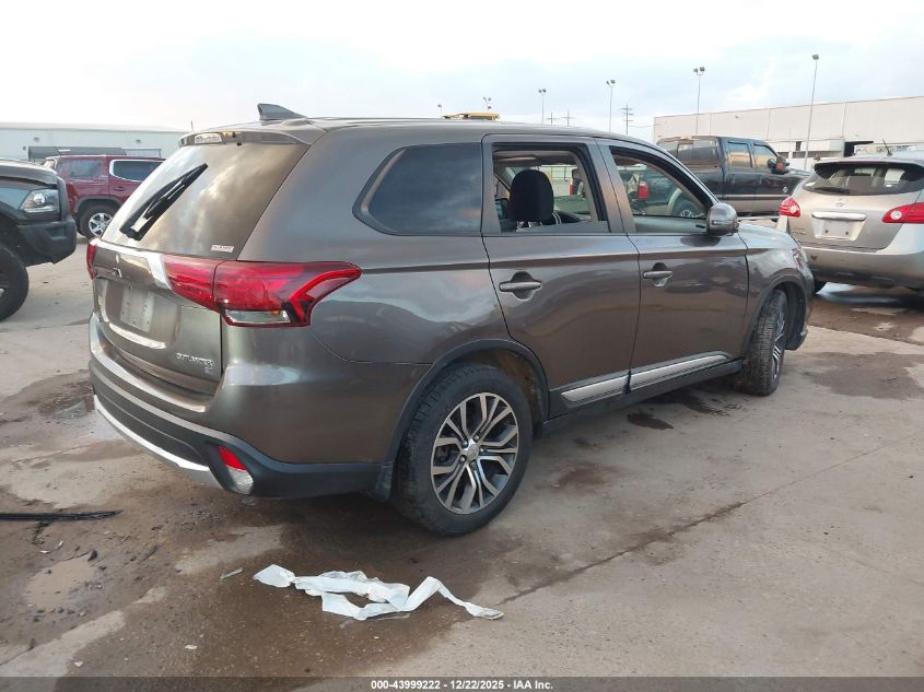 2018 Mitsubishi Outlander Se VIN: JA4AZ3A32JZ044738 Lot: 43999222