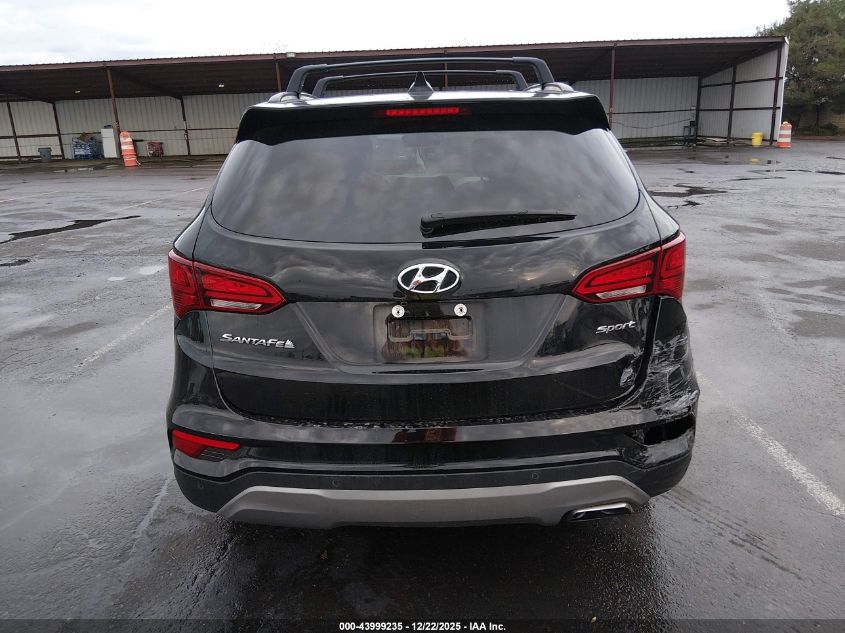 2018 Hyundai Santa Fe Sport 2.4L VIN: 5XYZU3LB8JG518010 Lot: 43999235