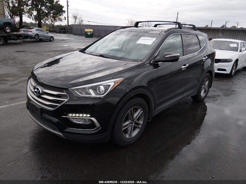 2018 Hyundai Santa Fe Sport 2.4L VIN: 5XYZU3LB8JG518010 Lot: 43999235