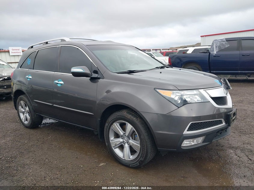 2HNYD2H3XCH521044 2012 Acura Mdx Technology Package auction photo 1