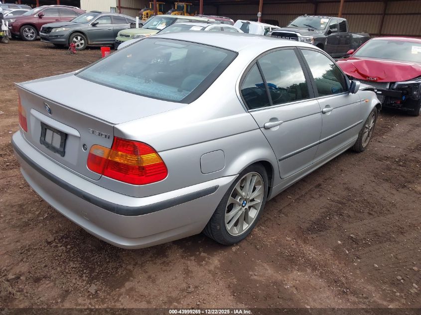 2002 BMW 330I VIN: WBAEV53452KM16357 Lot: 43999269