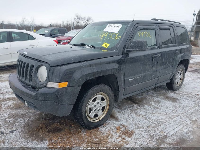 2015 Jeep Patriot Sport VIN: 1C4NJRBB5FD130539 Lot: 43999306