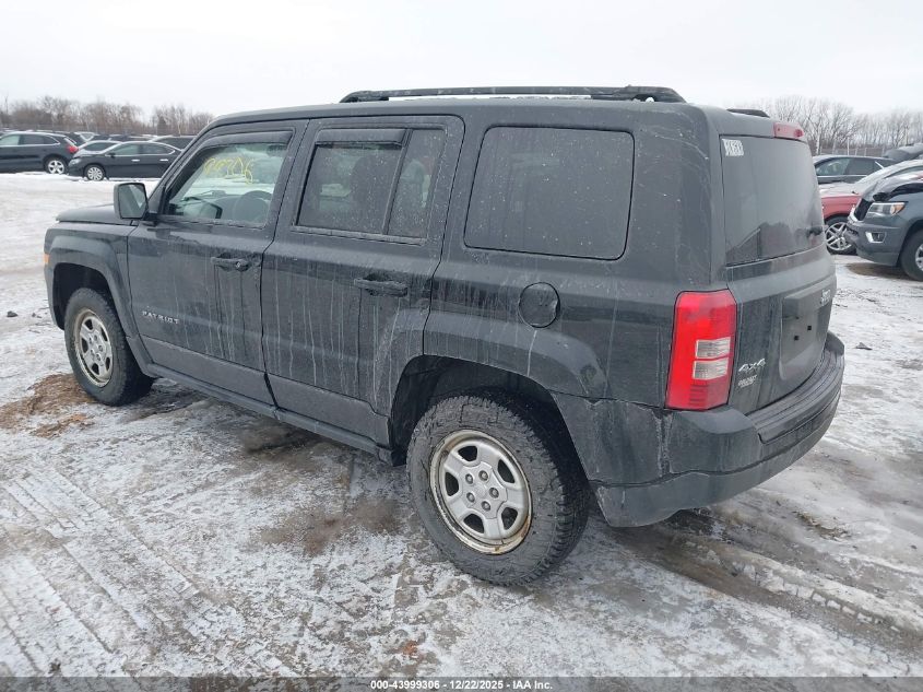 2015 Jeep Patriot Sport VIN: 1C4NJRBB5FD130539 Lot: 43999306