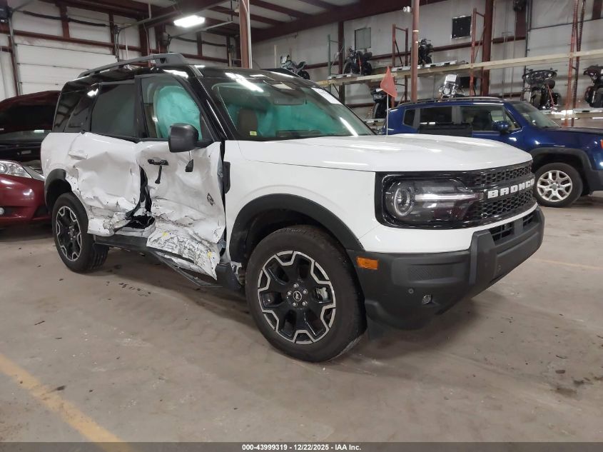 2025 Ford Bronco Sport Outer Banks VIN: 3FMCR9CN8SRE43204 Lot: 43999319