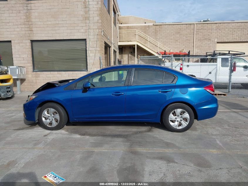 2013 Honda Civic Lx VIN: 19XFB2F57DE230053 Lot: 43999342