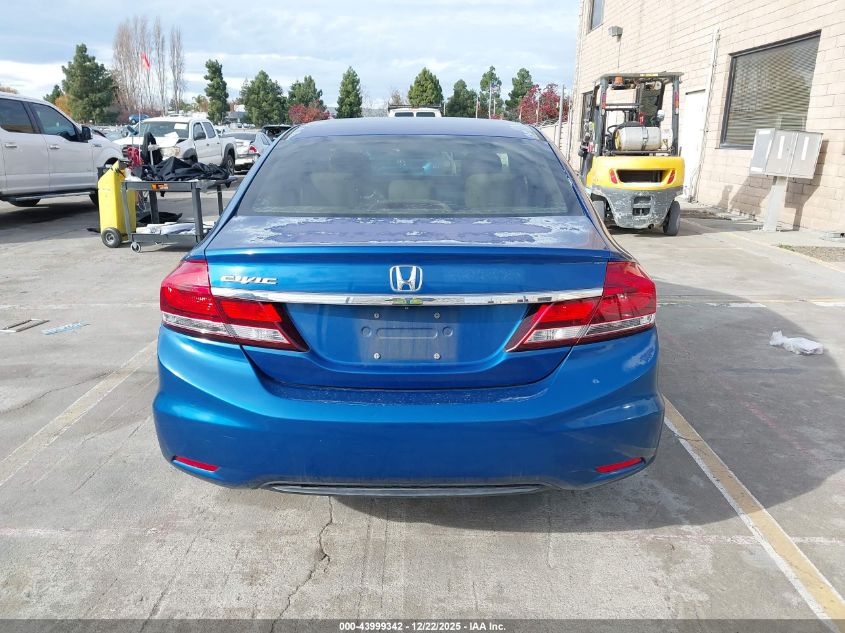 2013 Honda Civic Lx VIN: 19XFB2F57DE230053 Lot: 43999342