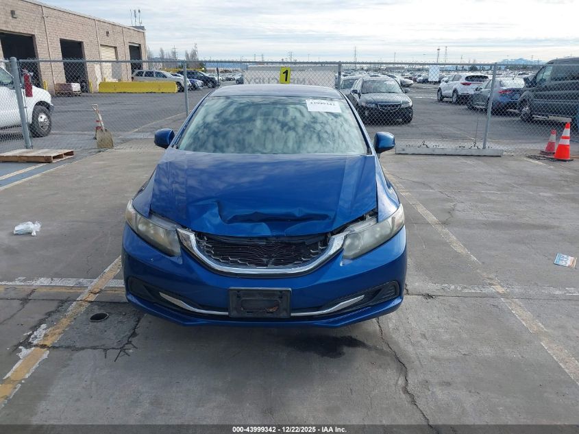 2013 Honda Civic Lx VIN: 19XFB2F57DE230053 Lot: 43999342