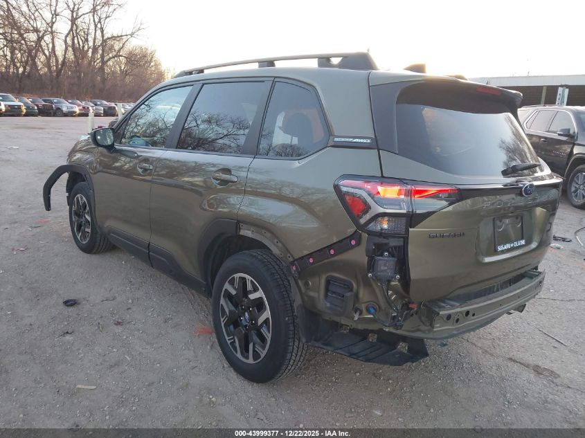 2025 Subaru Forester Premium VIN: JF2SLDDC2SH516183 Lot: 43999377