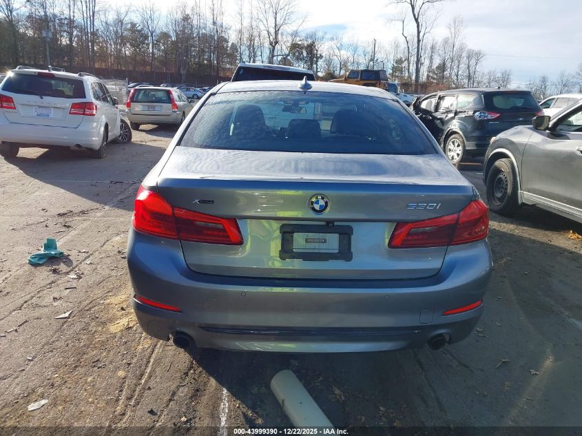 2019 BMW 530I xDrive VIN: WBAJA7C58KWW46126 Lot: 43999390