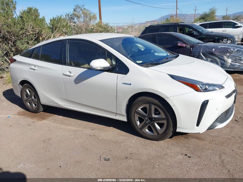 2020 Toyota Prius Xle VIN: JTDKARFU8L3126016 Lot: 43999395