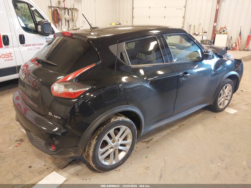Vin: jn8af5mv1ft557789, lot: 44495165, nissan juke sl 20154
