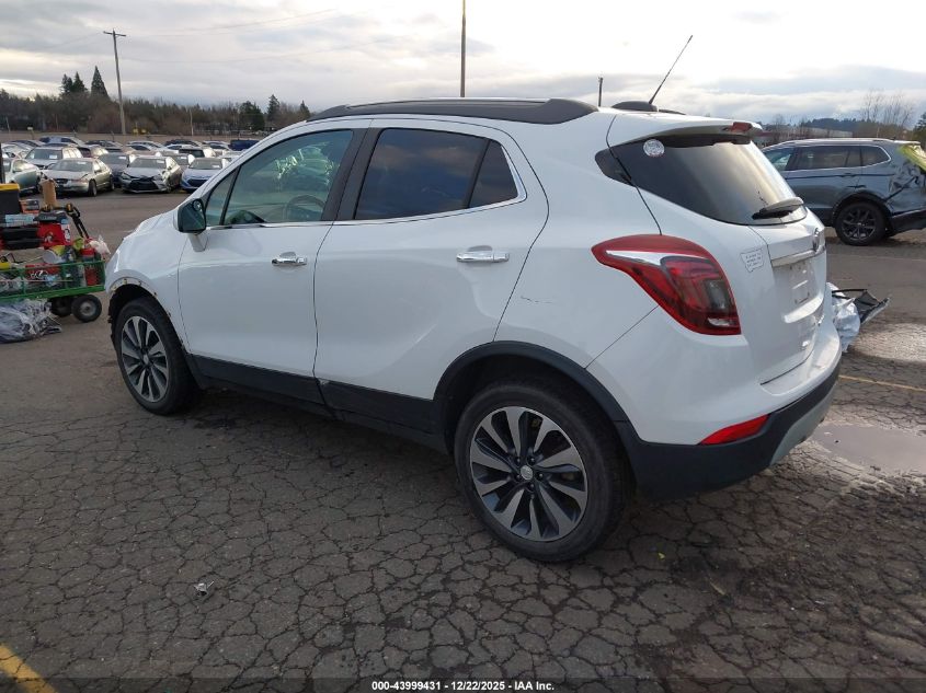 2021 Buick Encore Fwd Preferred VIN: KL4CJASB7MB303361 Lot: 43999431