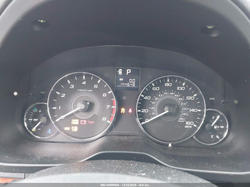 2012 Subaru Legacy 3.6R Limited VIN: 4S3BMDK60C2010848 Lot: 43999454